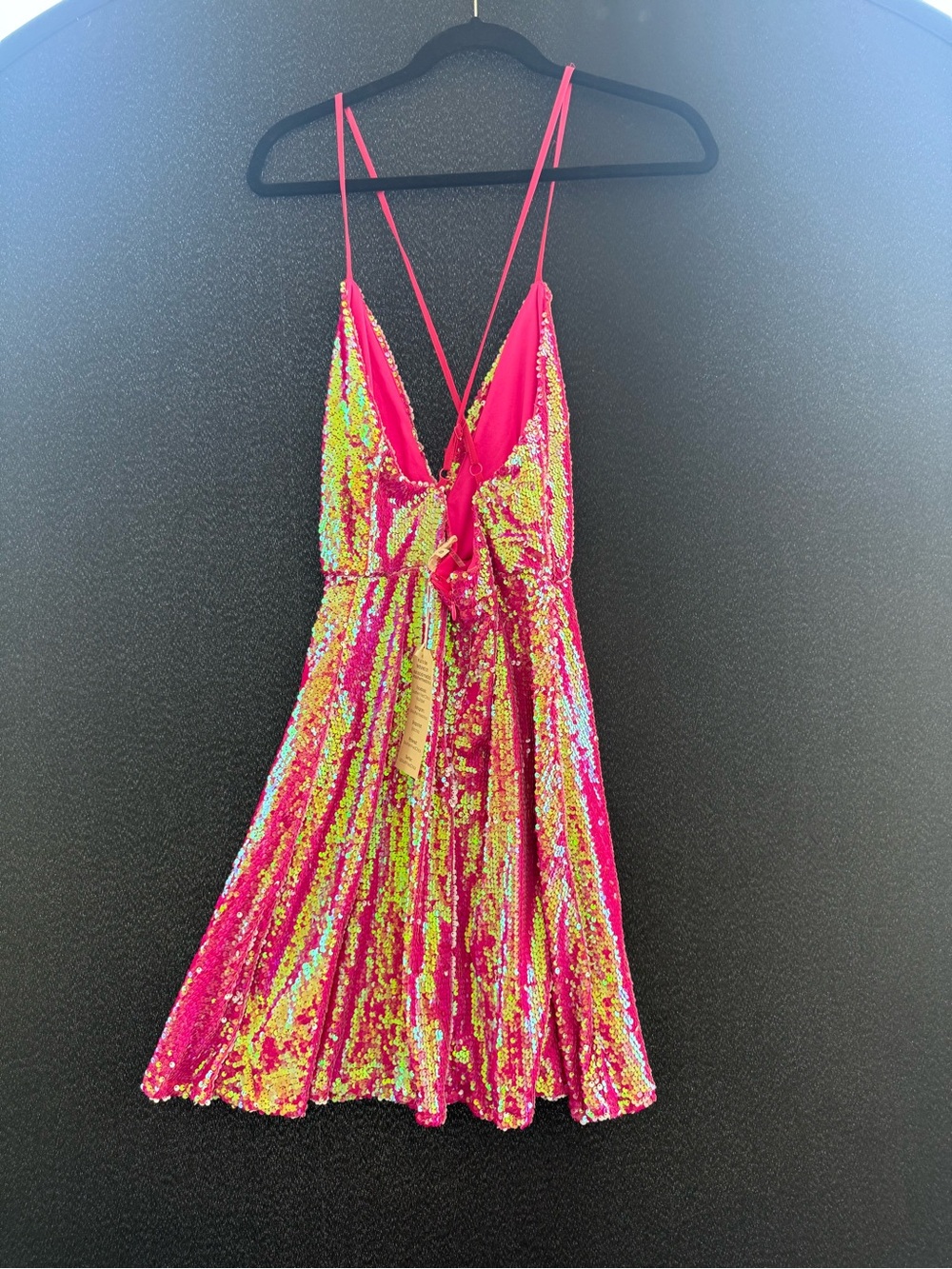 Sparkle pink dress